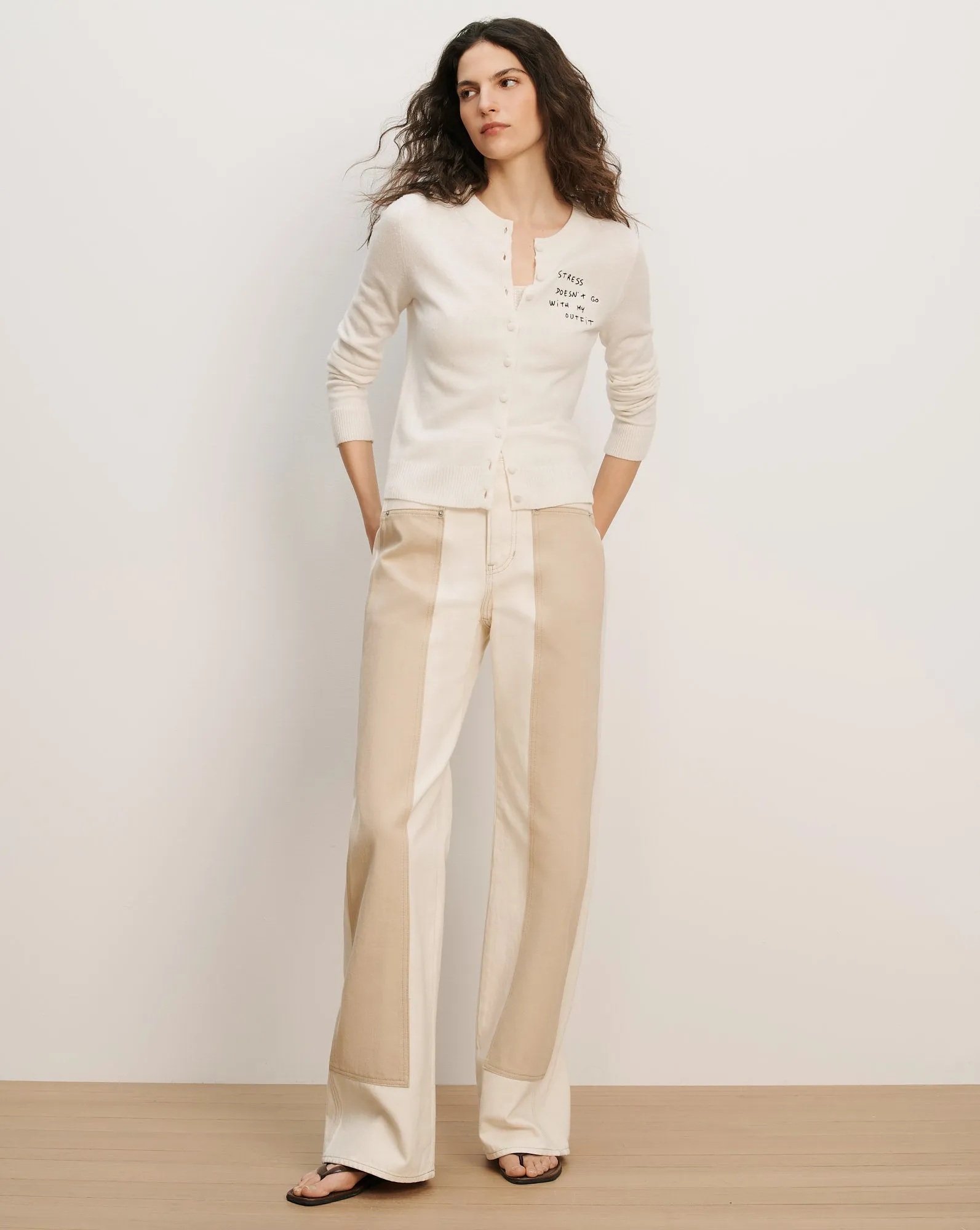 Daro Embroidered Cashmere Cardigan sold by Ulla Johnson product image thumbnail 2