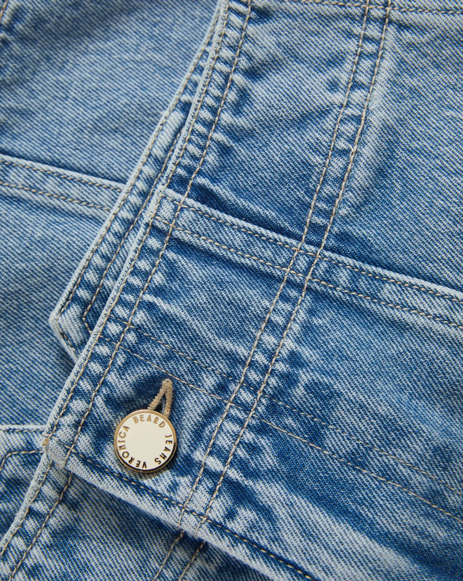 Marquita Denim Mini Skirt sold by Ulla Johnson product image thumbnail 4