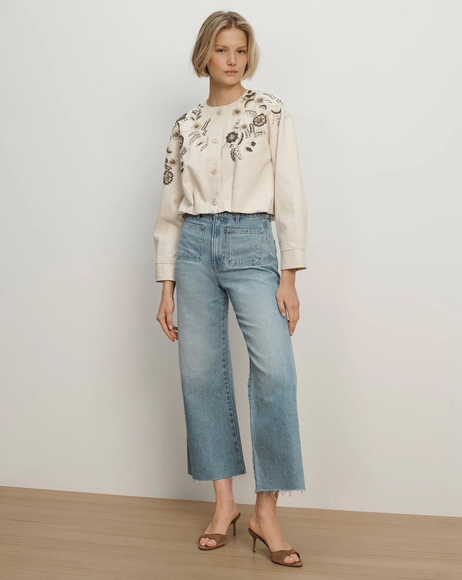 Emeren Embroidered Jacket sold by Ulla Johnson product image thumbnail 2