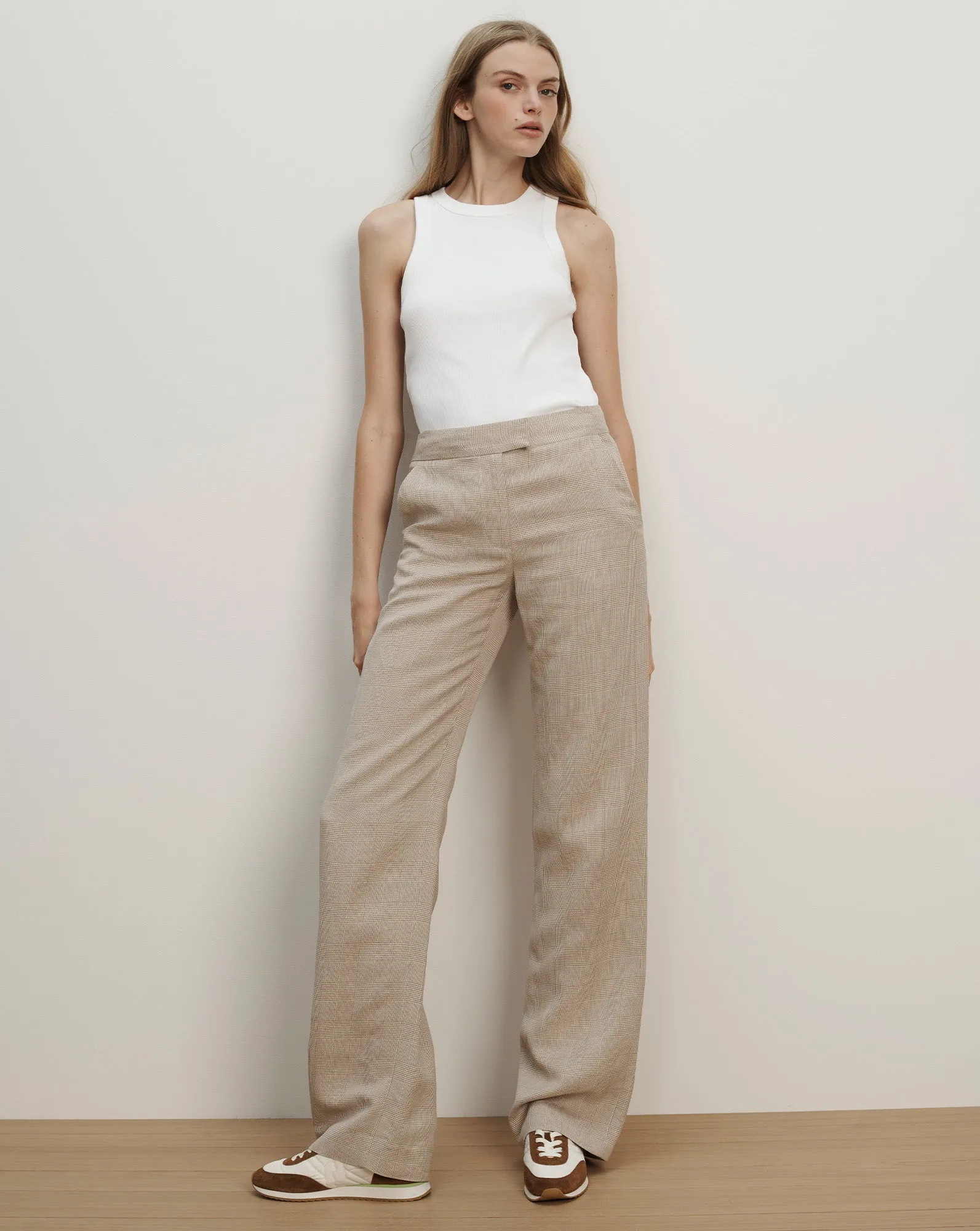 Broderick Plaid Pant sold by Ulla Johnson