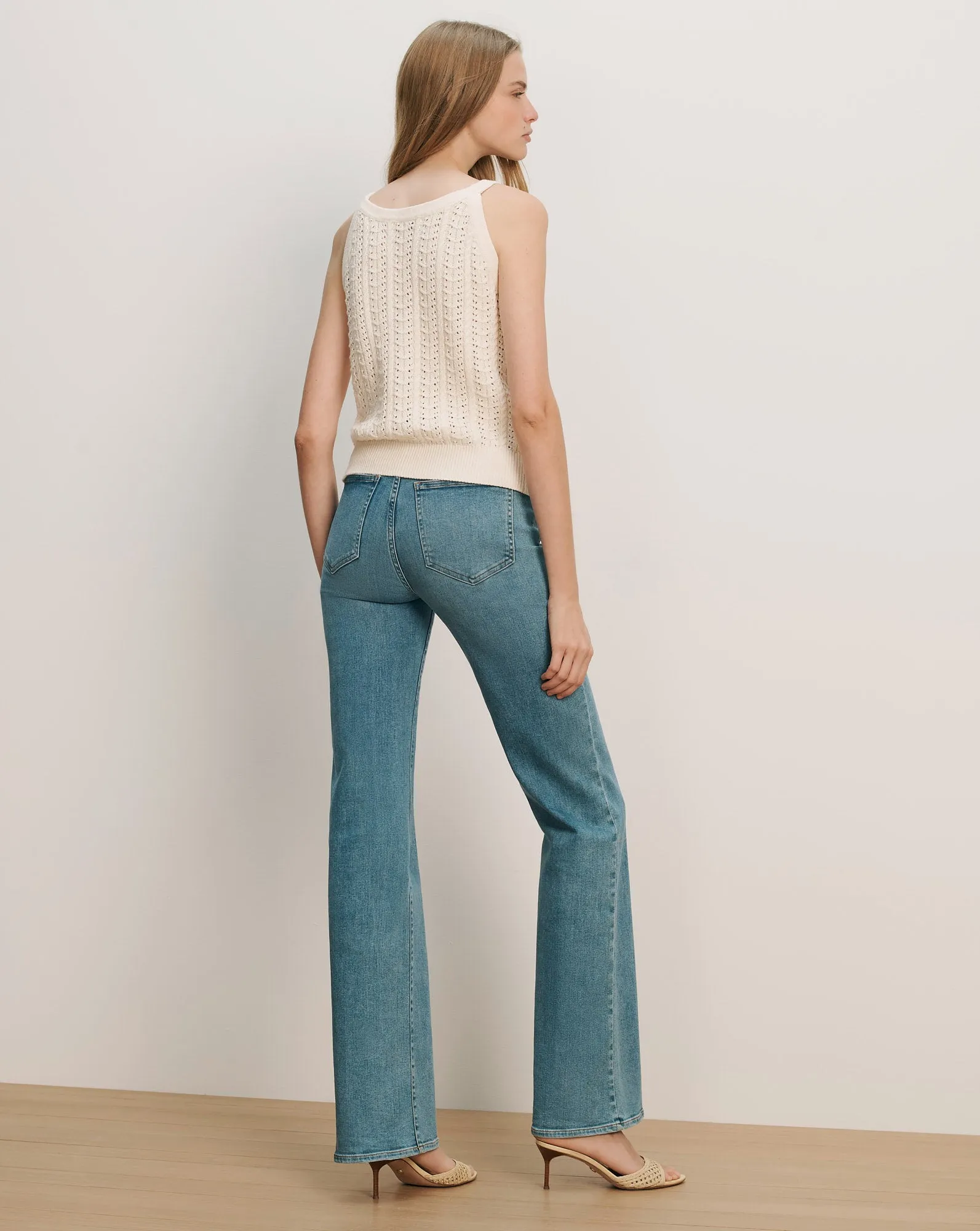 Leonora Pointelle Tank Top sold by Ulla Johnson product image thumbnail 4