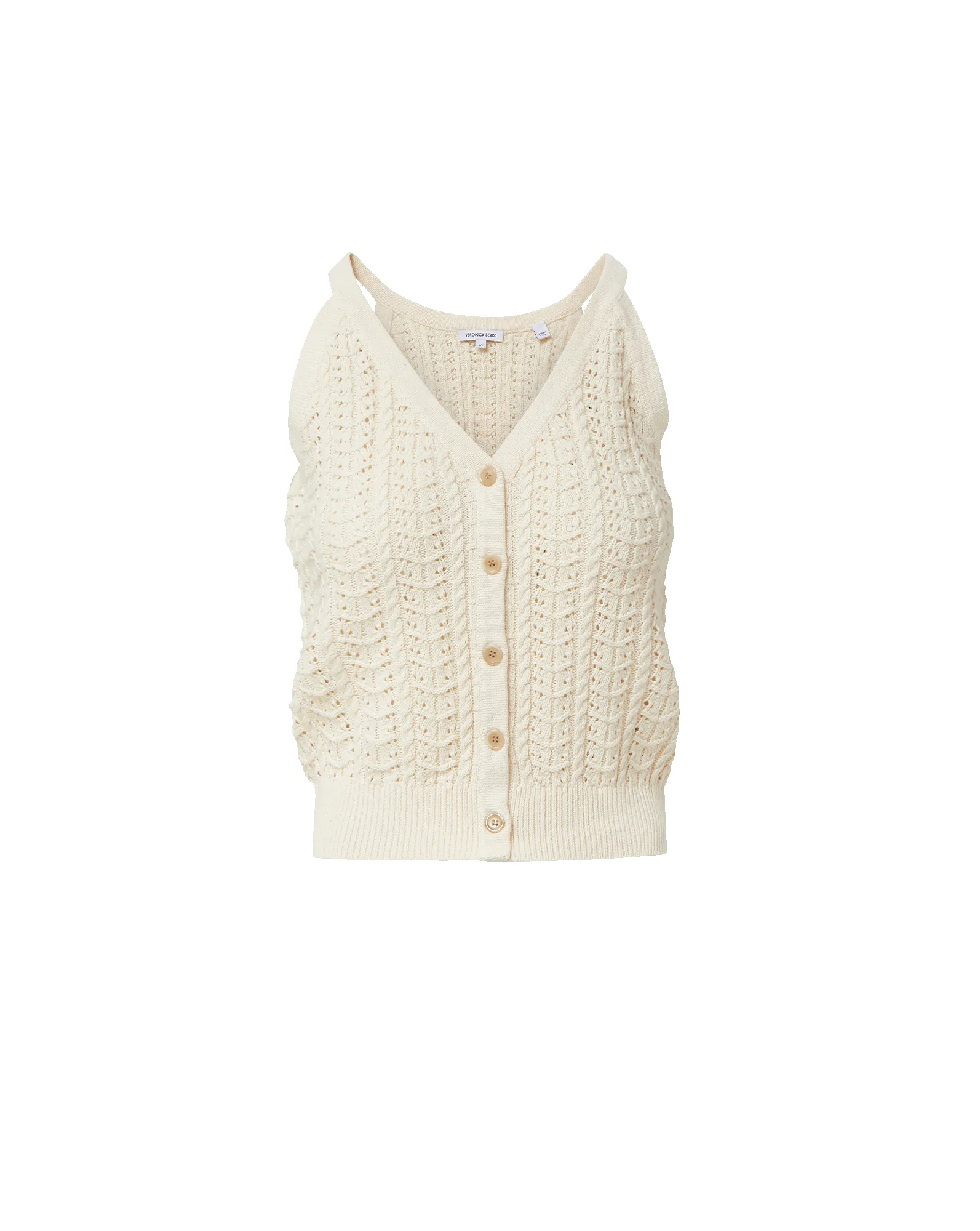 Leonora Pointelle Tank Top sold by Ulla Johnson product image thumbnail 5