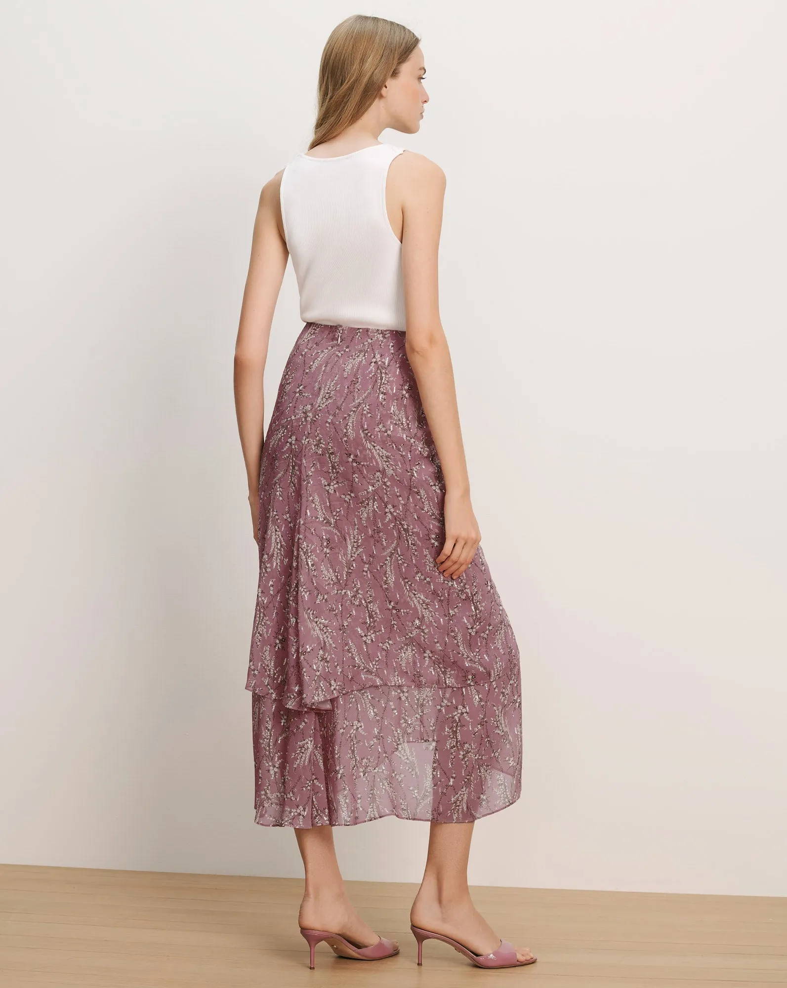 Sira Floral Midi Skirt sold by Ulla Johnson product image thumbnail 5