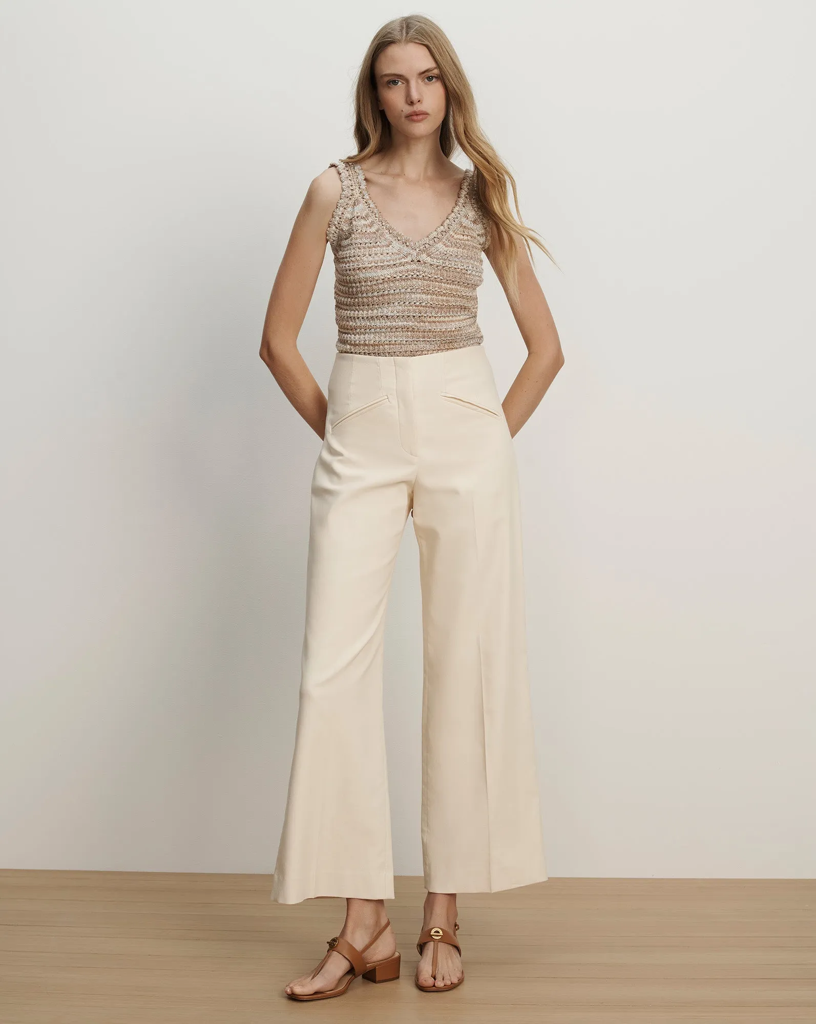 Cassidee Wide-Leg Pant sold by Ulla Johnson