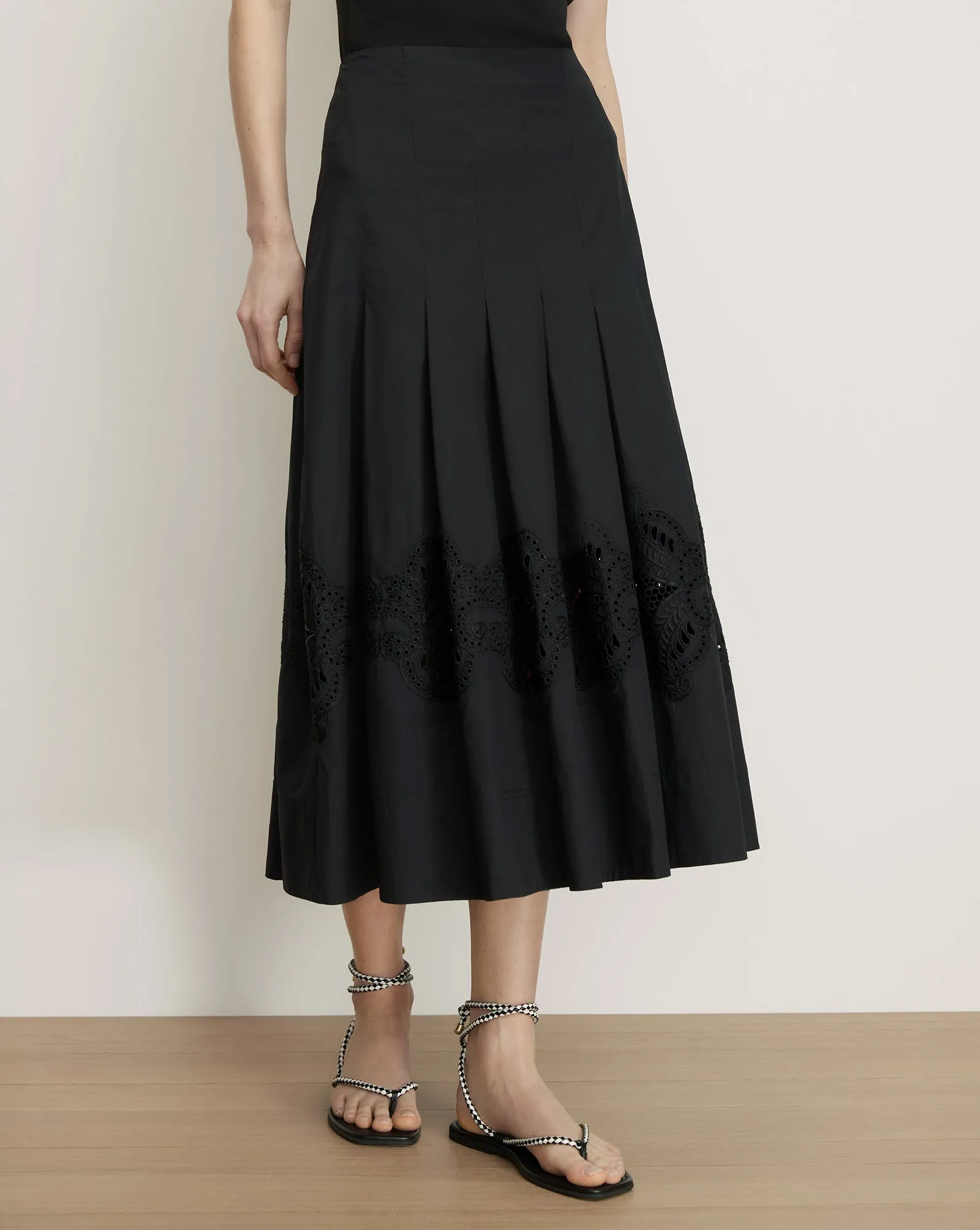 Fynnley Embroidered Midi Skirt sold by Ulla Johnson product image thumbnail 2