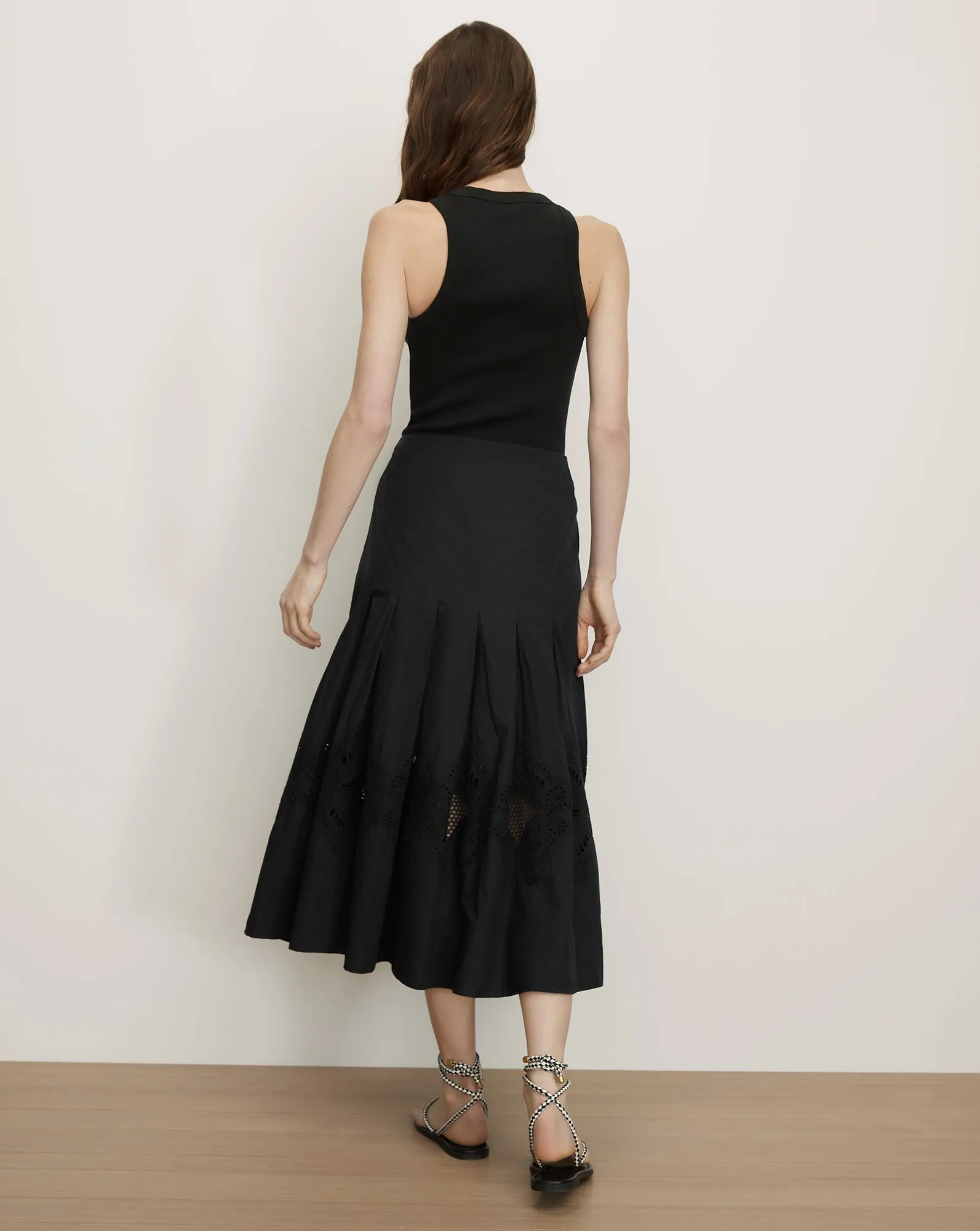 Fynnley Embroidered Midi Skirt sold by Ulla Johnson product image thumbnail 4
