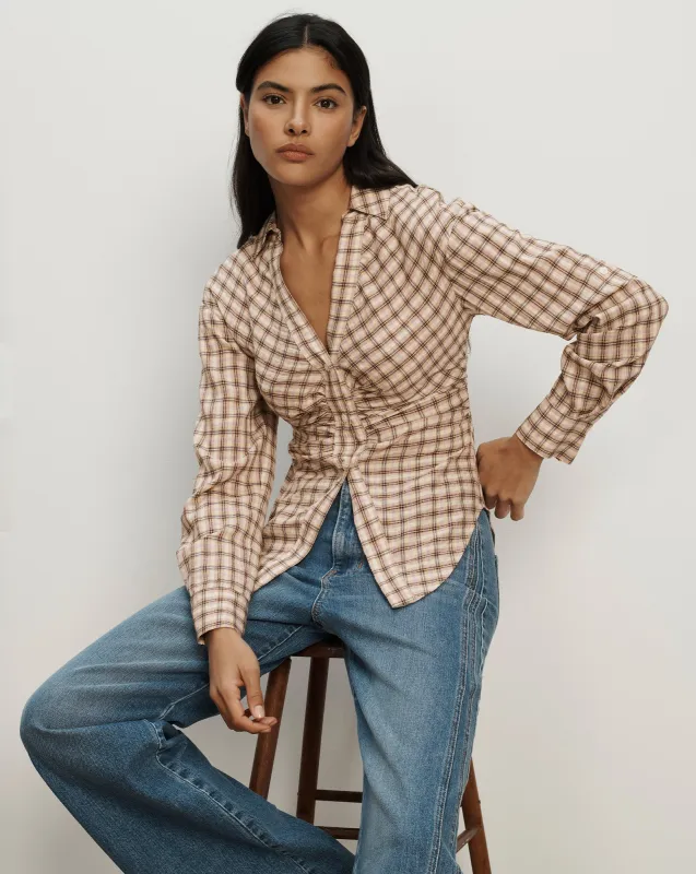 Devra Button-Down Shirt made by Veronica Beard