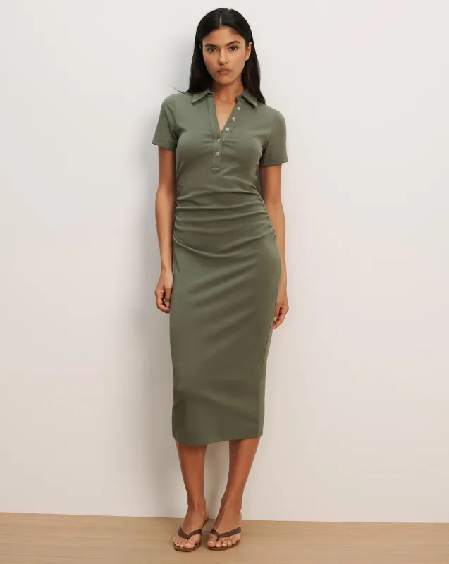 Besser Polo Midi Dress made by Veronica Beard