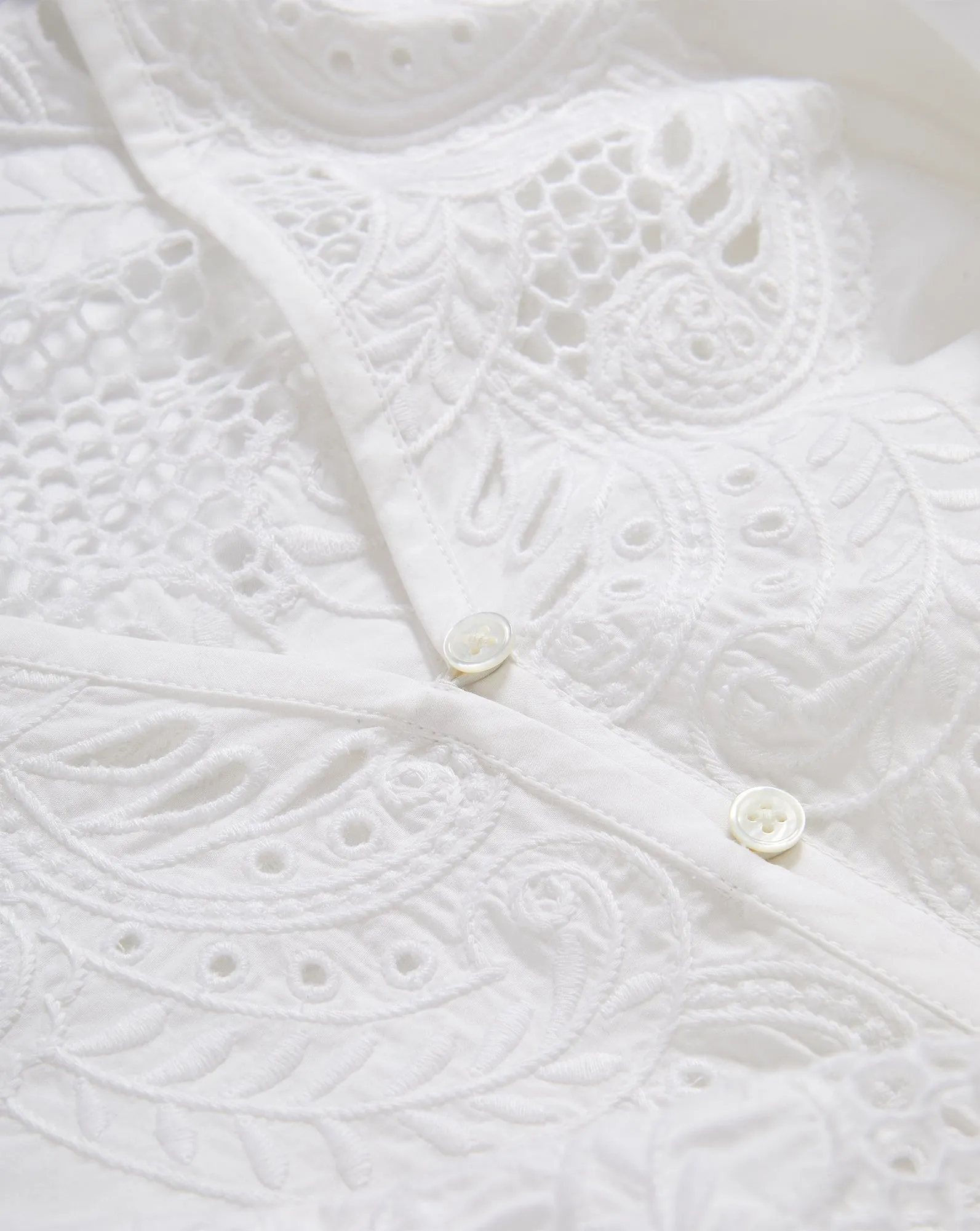 Suniva Embroidered Shirt sold by Ulla Johnson product image thumbnail 3