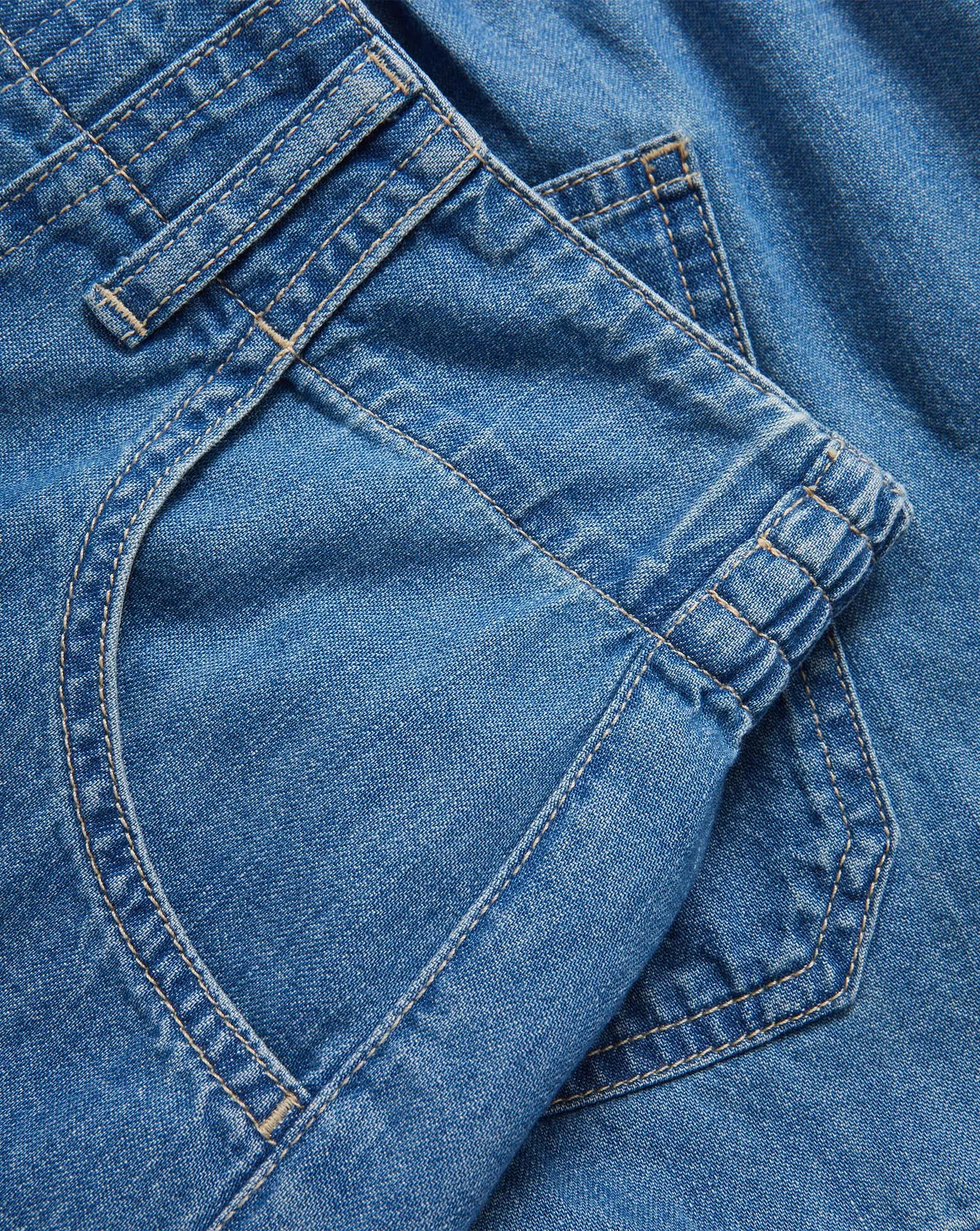 Sally Denim Short sold by Ulla Johnson product image thumbnail 4