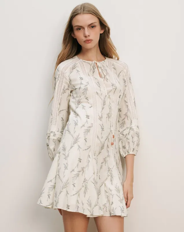 Ollian Floral Mini Dress made by Veronica Beard