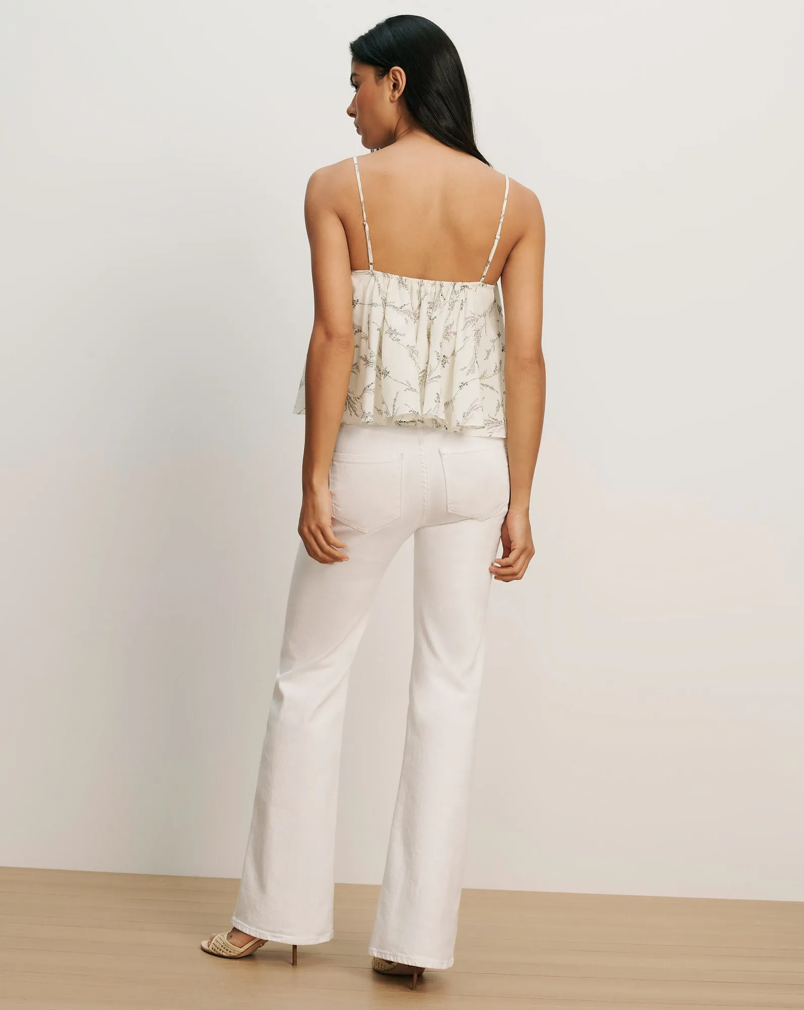 Mariale Floral Tank Top sold by Ulla Johnson product image thumbnail 4