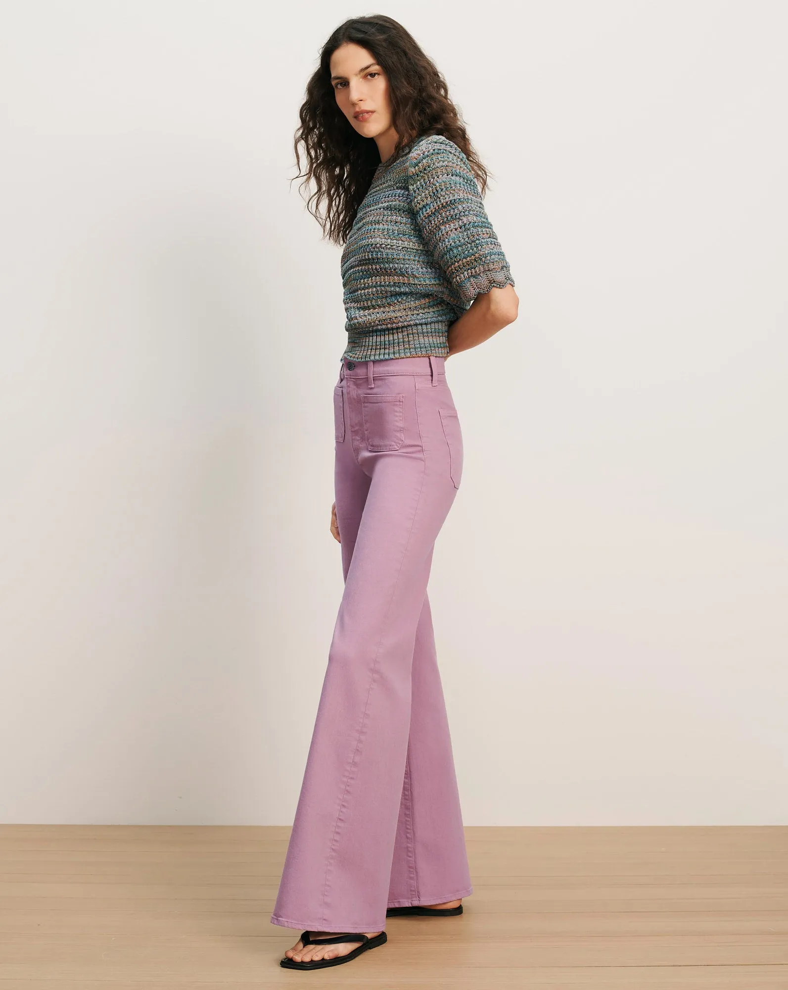 Joplin Patch-Pocket Flare Jean sold by Ulla Johnson product image thumbnail 3
