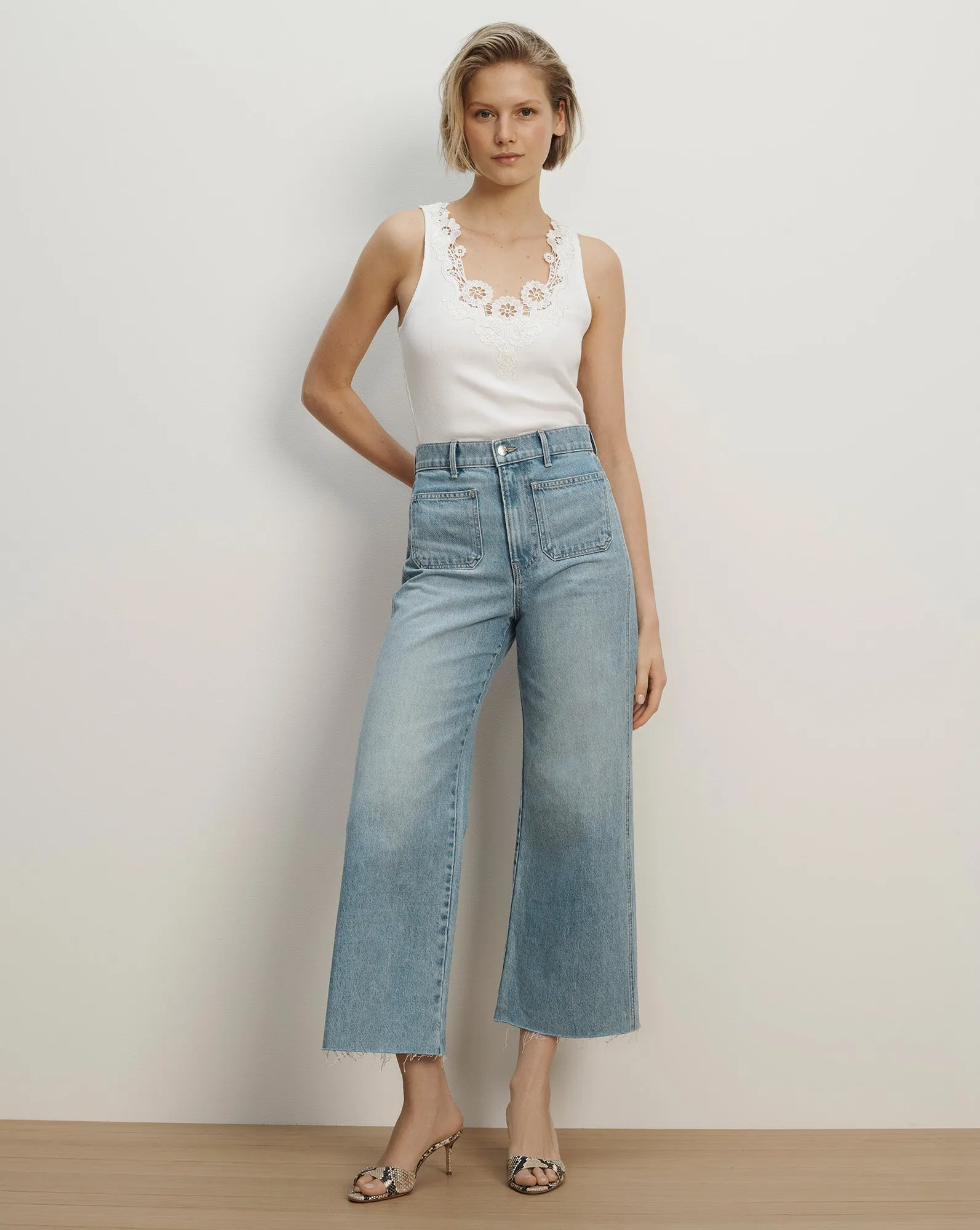 Narcisa Embroidered Tank Top sold by Ulla Johnson product image thumbnail 2