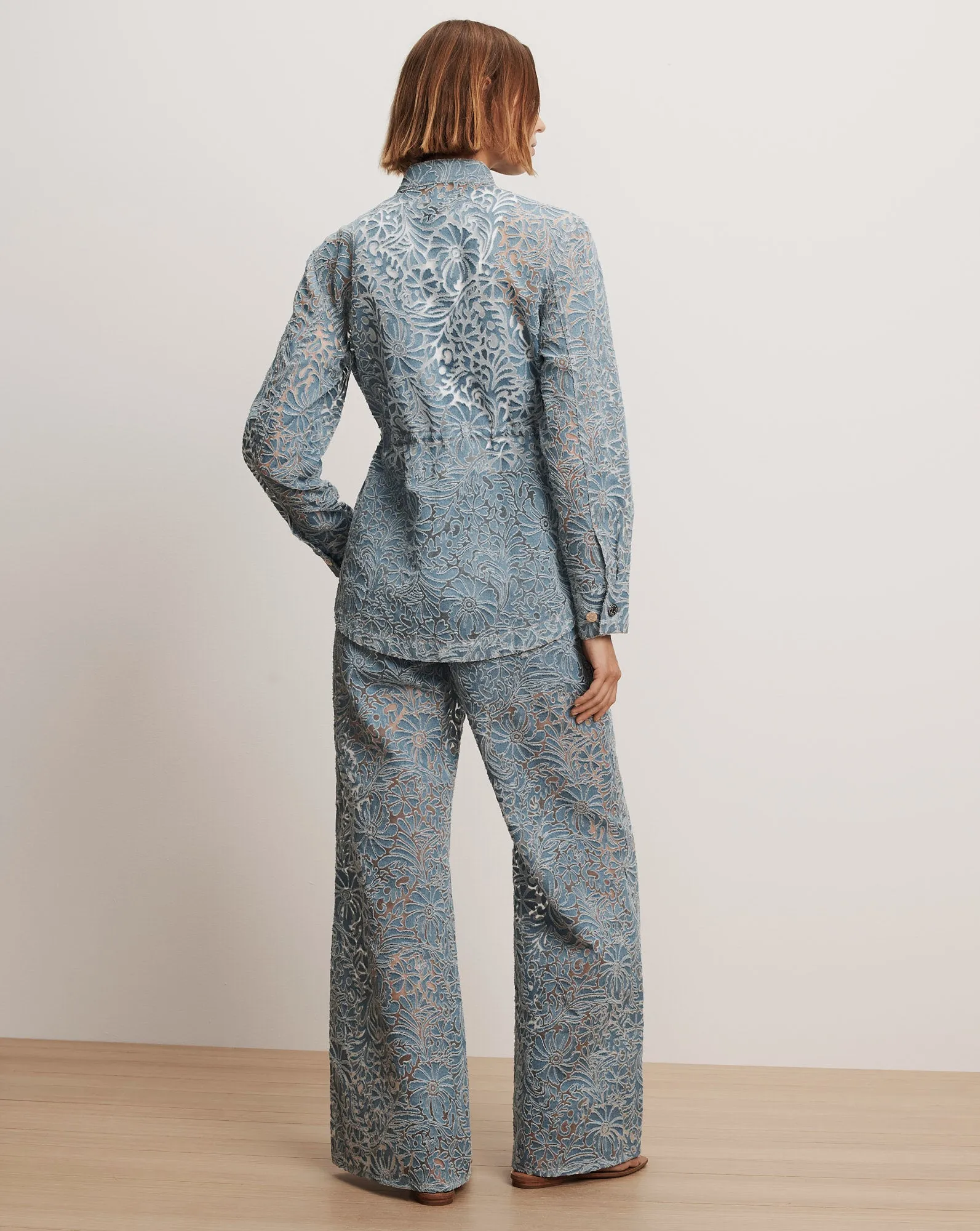 Lane Burnout Denim Jacket sold by Ulla Johnson product image thumbnail 3