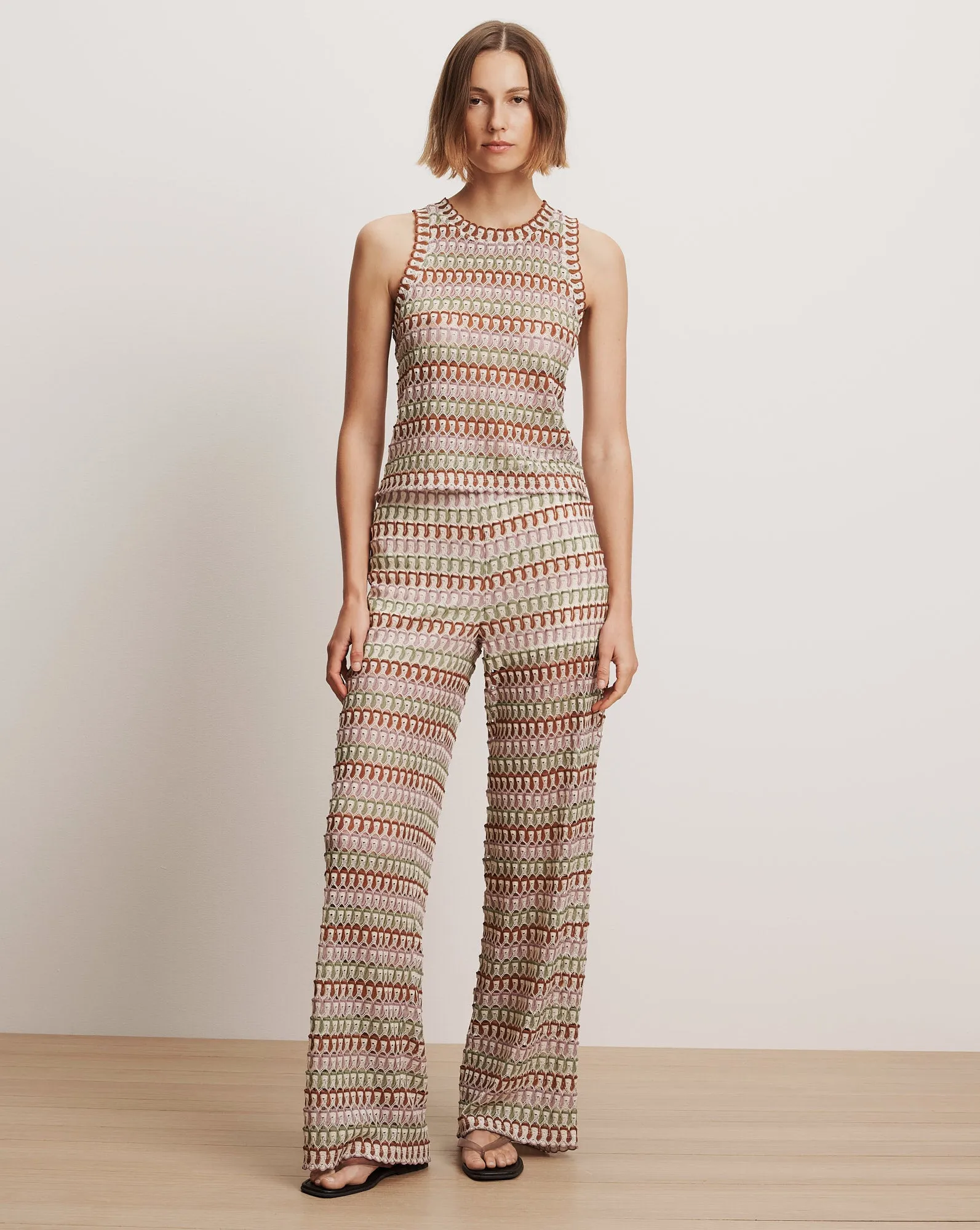Rhett Crochet Tank Top sold by Ulla Johnson product image thumbnail 2