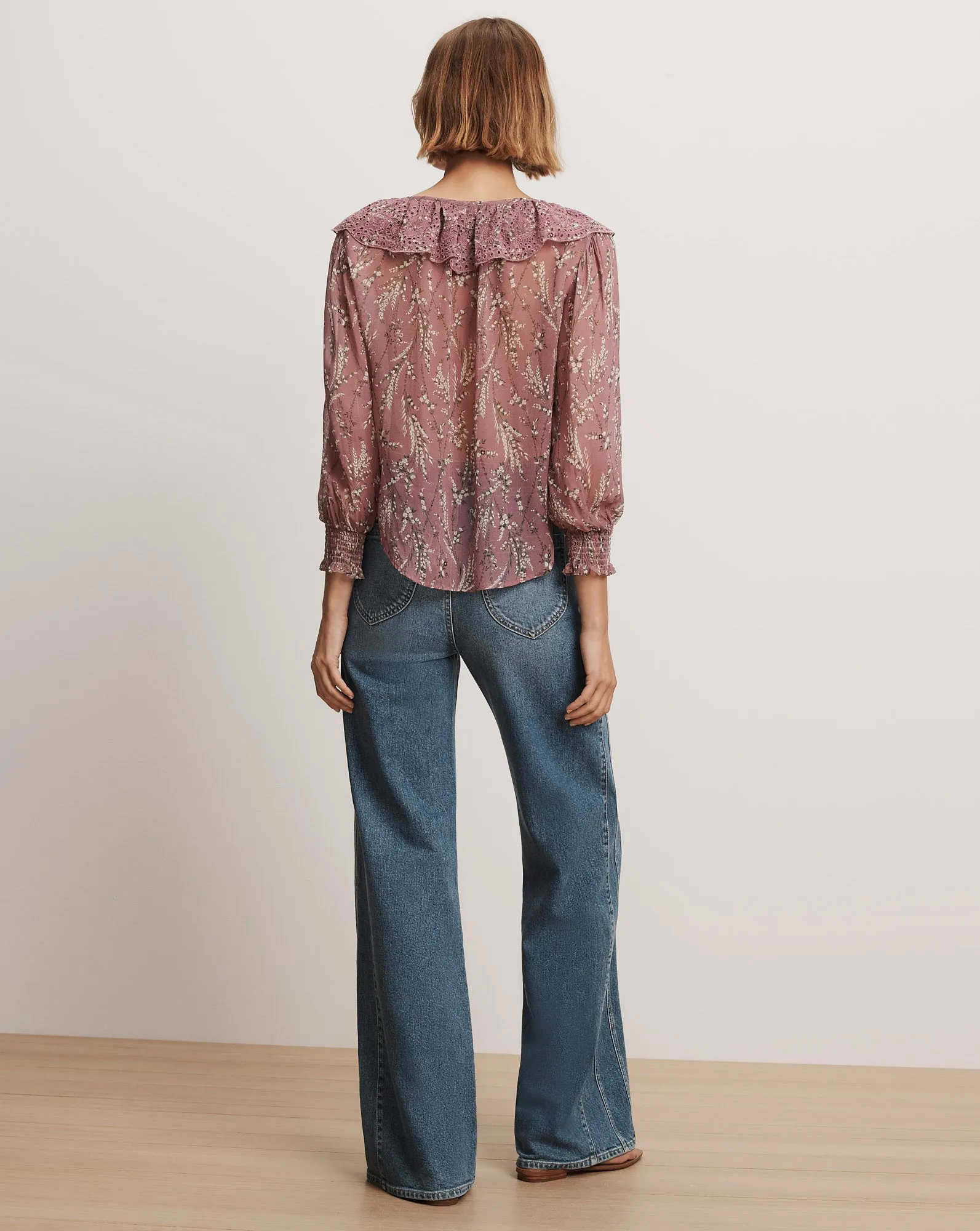 Hewitts Floral Blouse sold by Ulla Johnson product image thumbnail 3