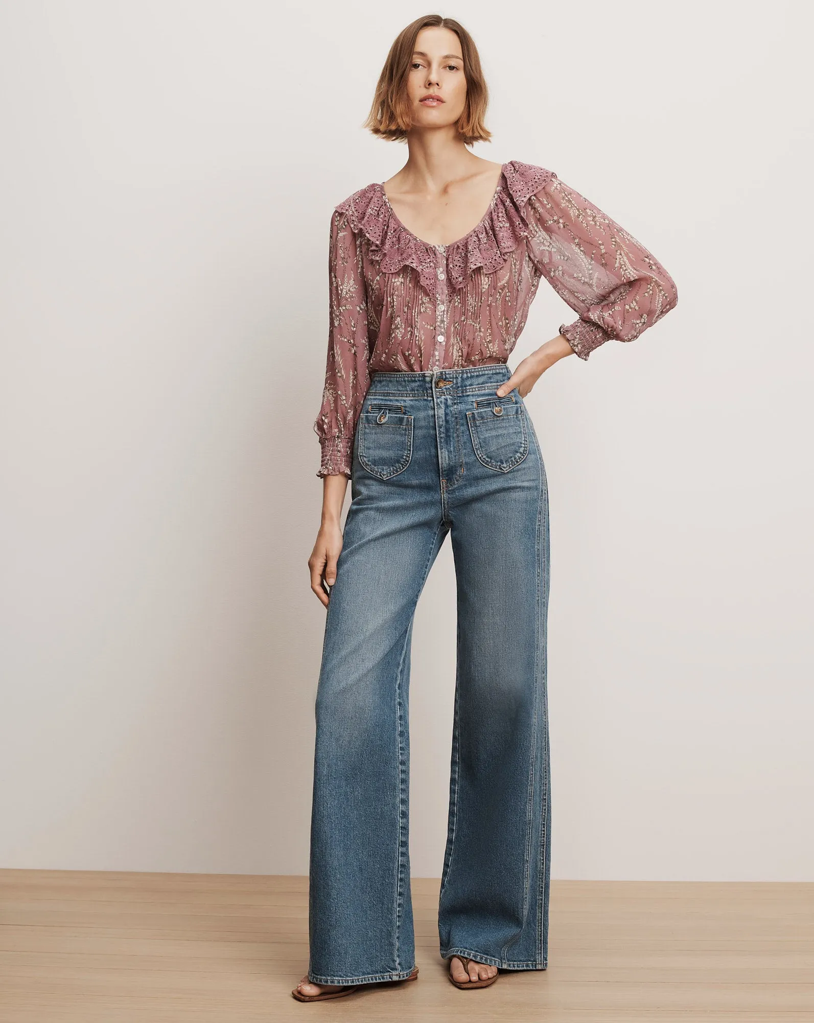 Hewitts Floral Blouse sold by Ulla Johnson product image thumbnail 2