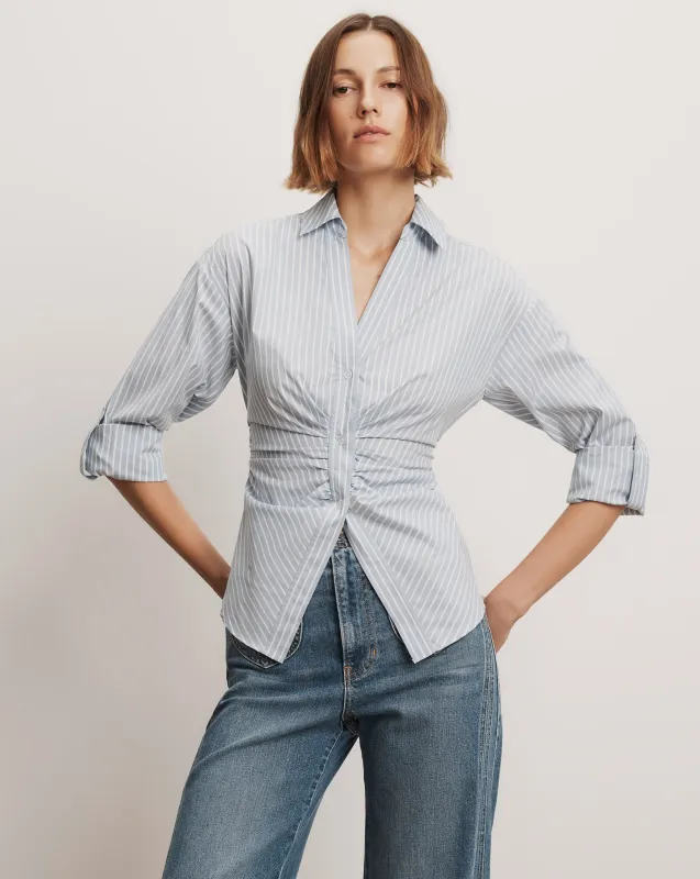 Devra Button-Down Shirt made by Veronica Beard
