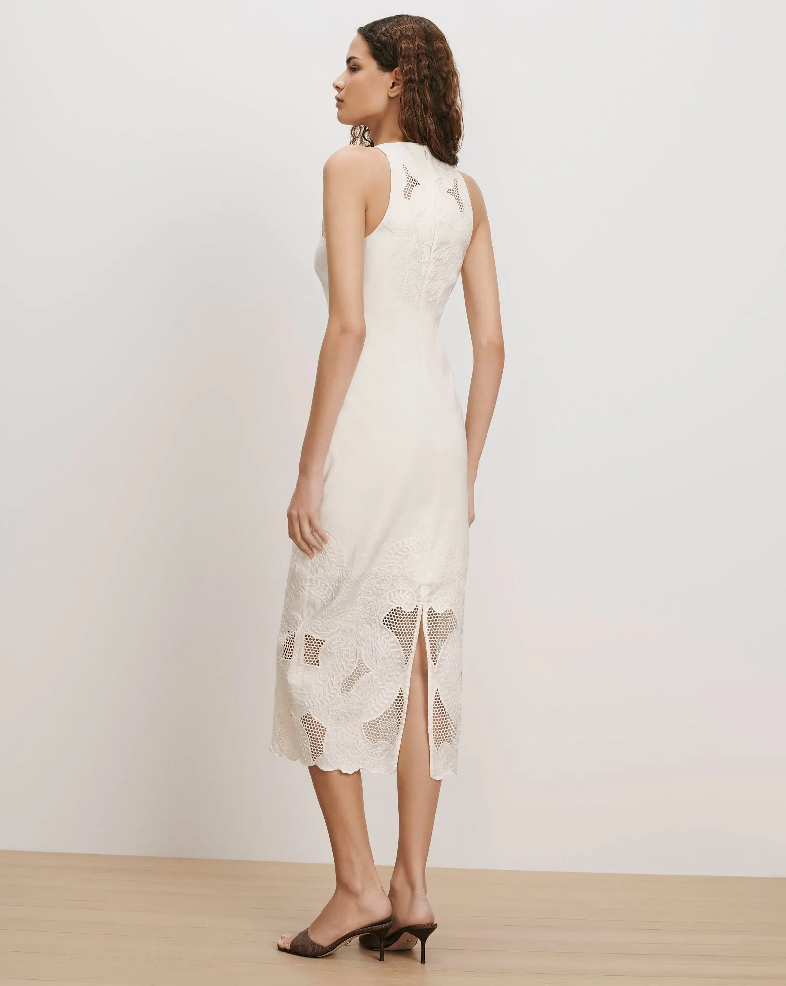 Upten Eyelet Midi Dress sold by Ulla Johnson product image thumbnail 3