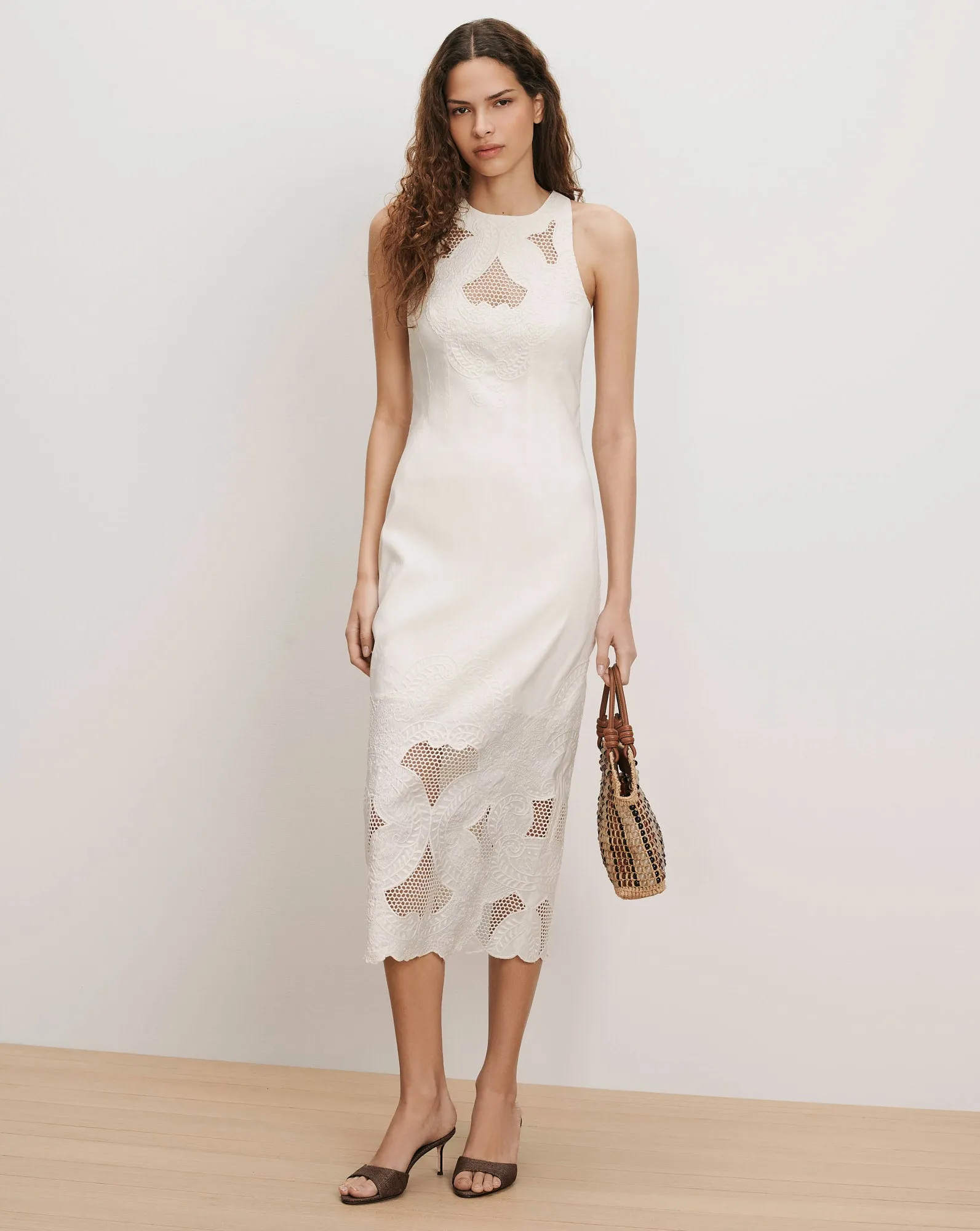Upten Eyelet Midi Dress sold by Ulla Johnson
