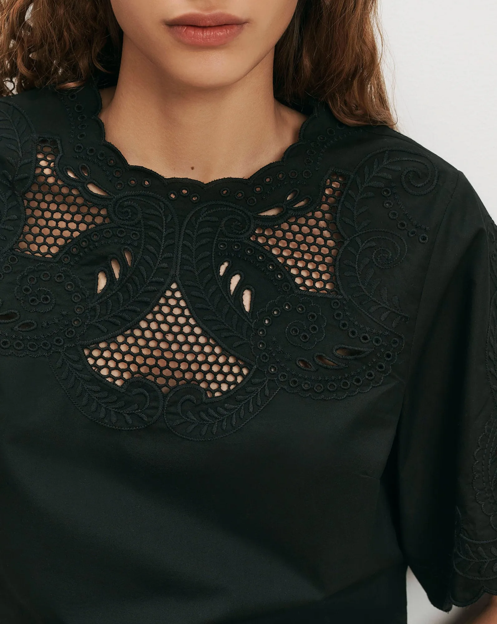 Errol Embroidered Top sold by Ulla Johnson product image thumbnail 5