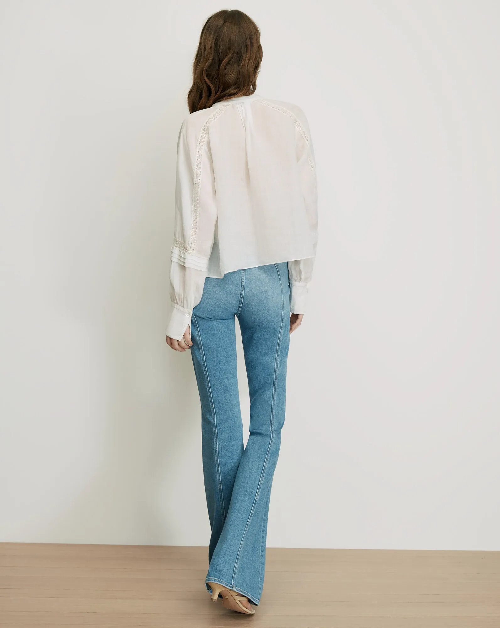 Sawyer Self-Tie Blouse sold by Ulla Johnson product image thumbnail 4