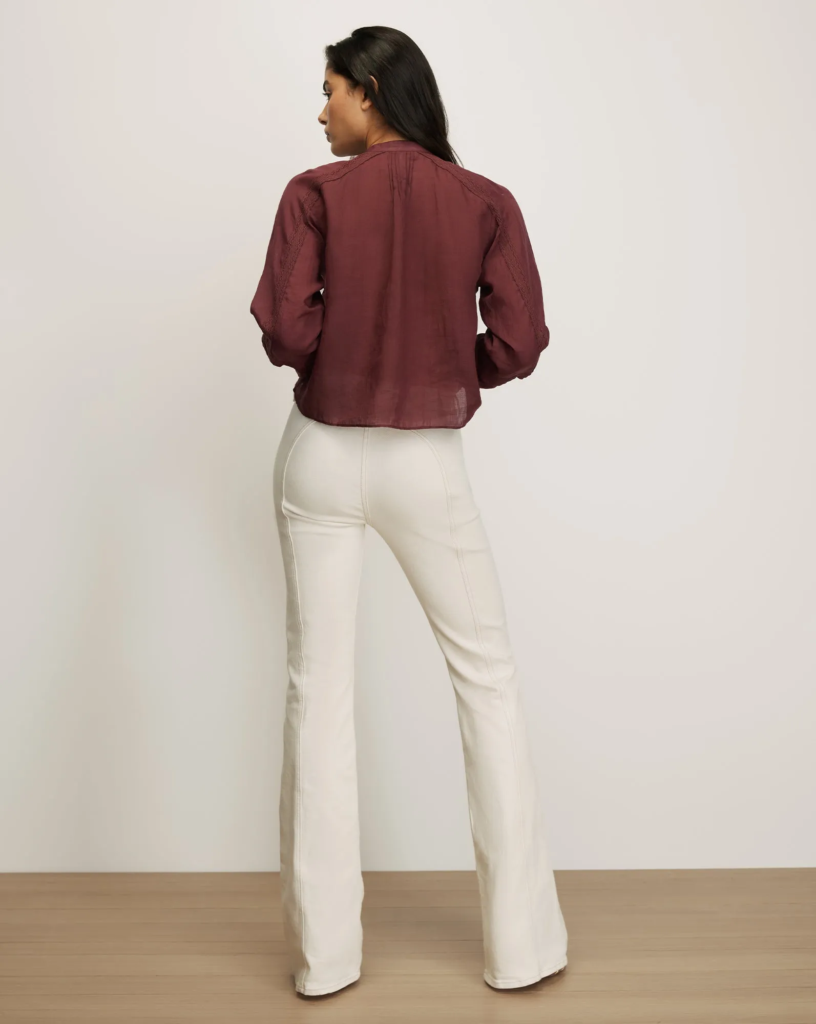 Sawyer Self-Tie Blouse sold by Ulla Johnson product image thumbnail 4