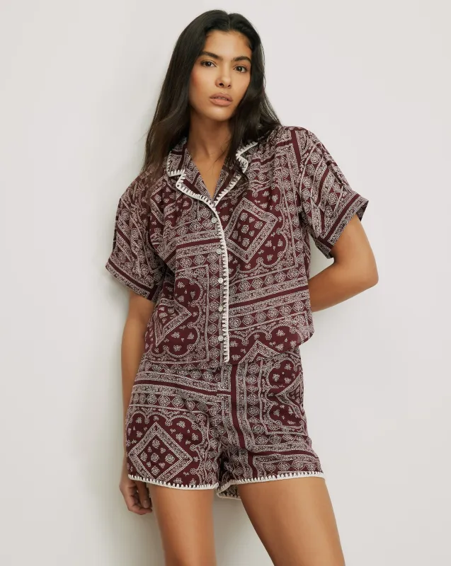 Ilene Button-Down Shirt made by Veronica Beard