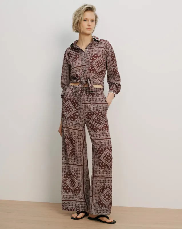 Sylvester Wide-Leg Pant made by Veronica Beard