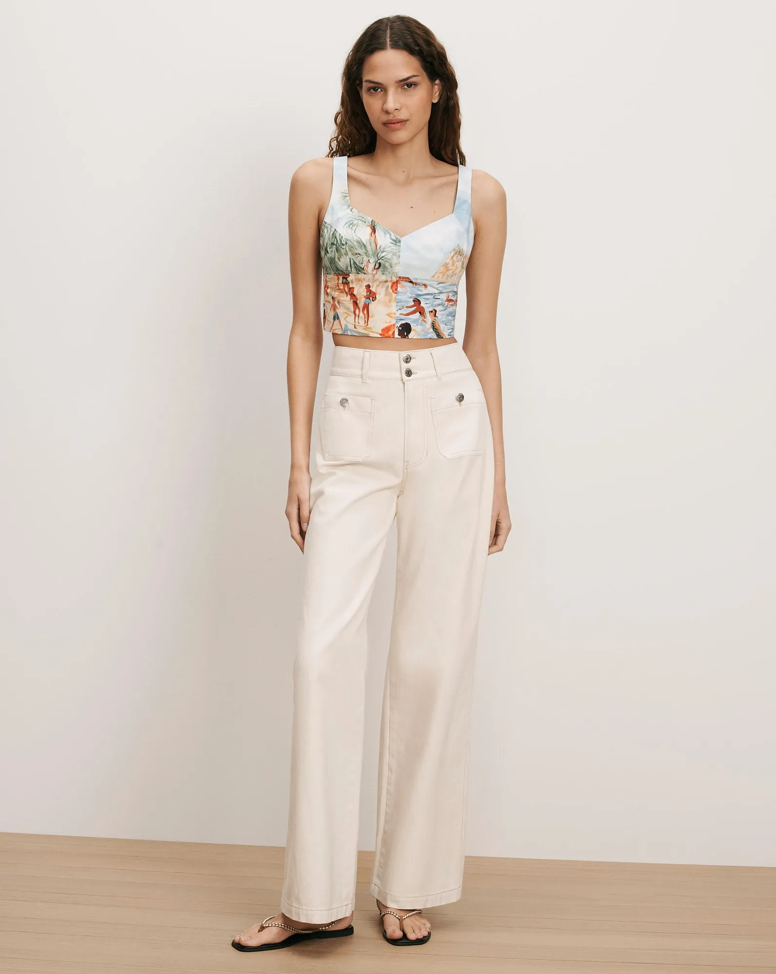 Vonette Printed Tank Top sold by Ulla Johnson product image thumbnail 5