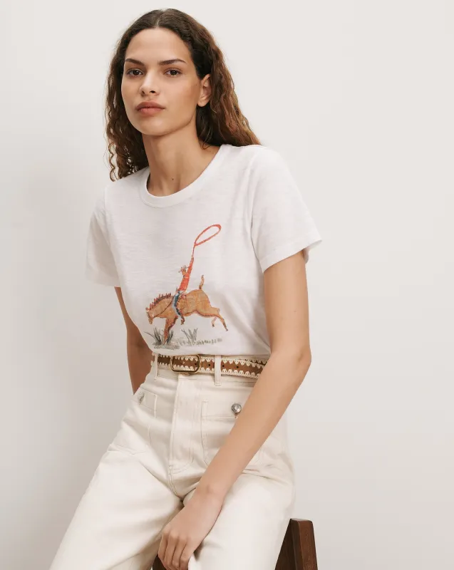 Carla Crewneck T-Shirt made by Veronica Beard