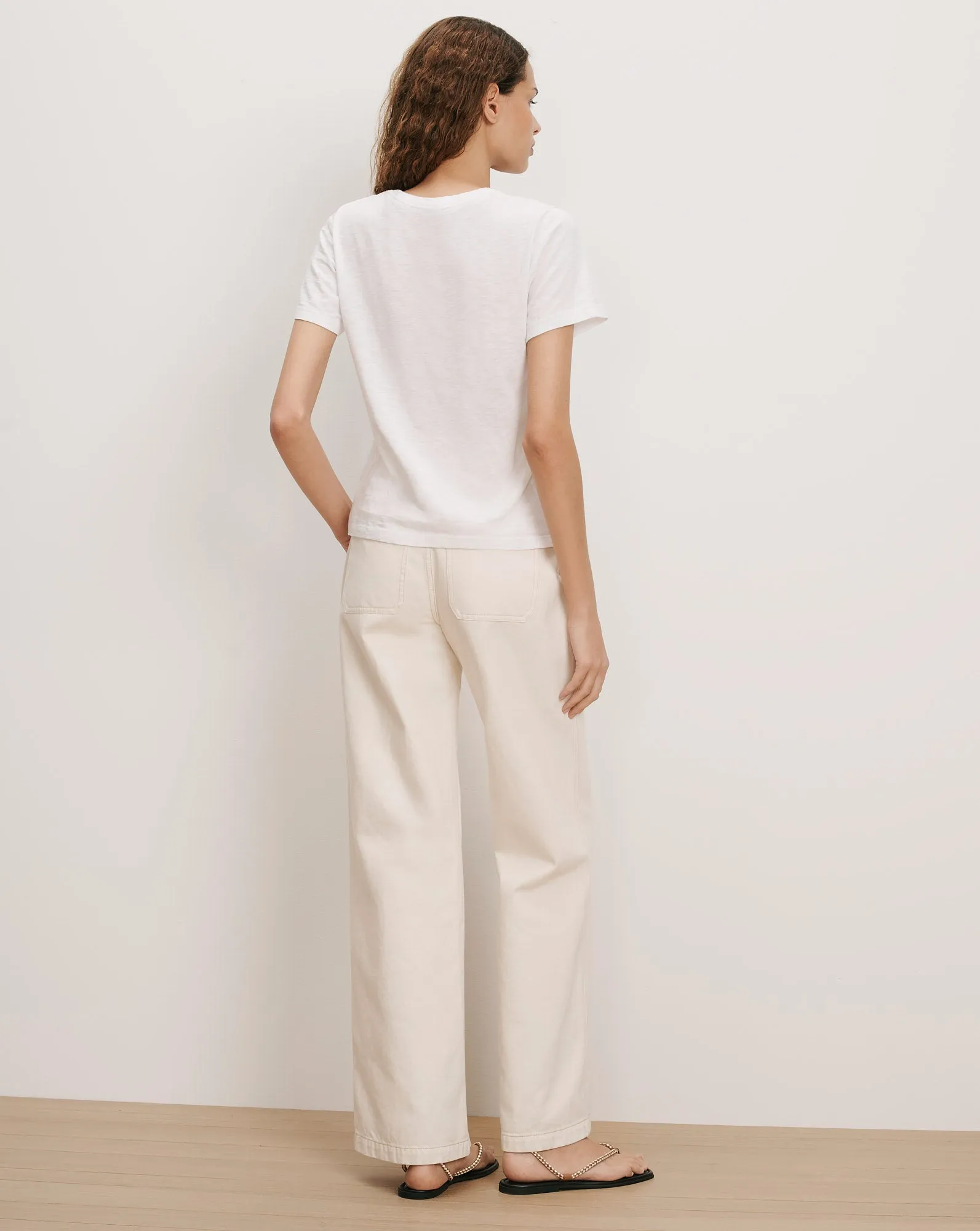 Carla Crewneck T-Shirt sold by Ulla Johnson product image thumbnail 5