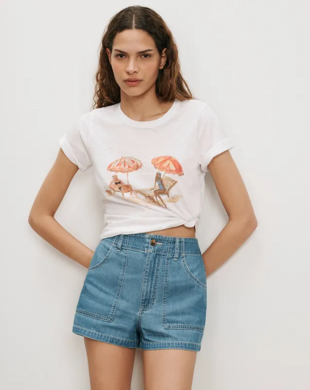Carla Crewneck T-Shirt made by Veronica Beard