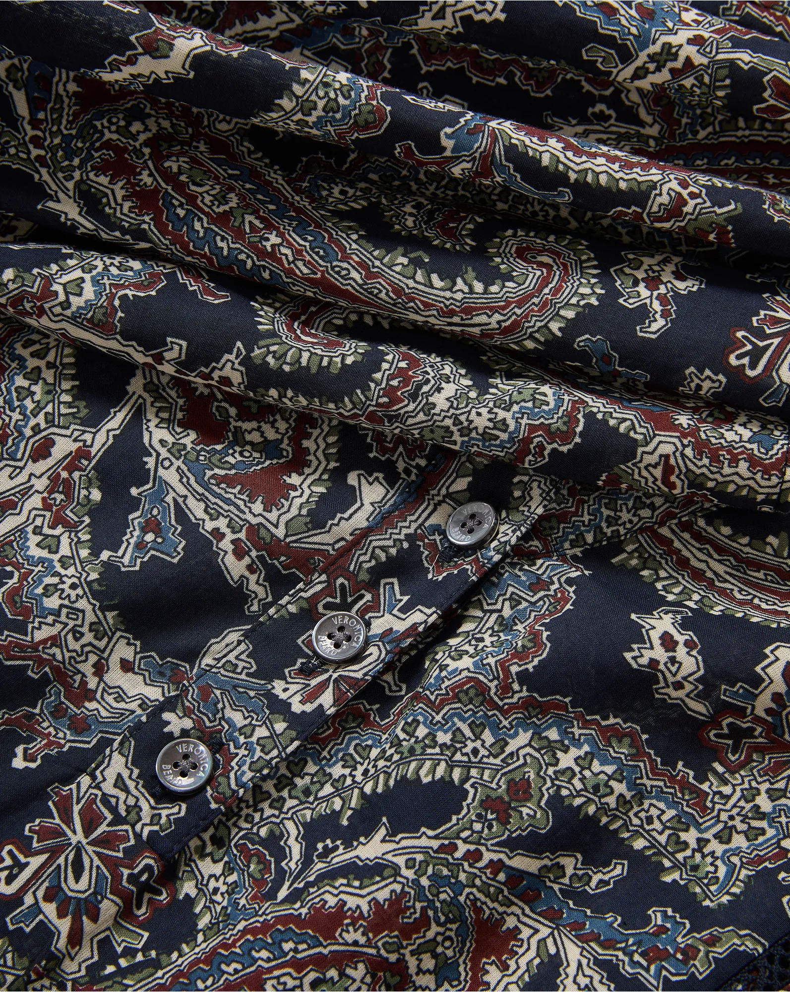 Novessa Paisley Mini Dress sold by Ulla Johnson product image thumbnail 4