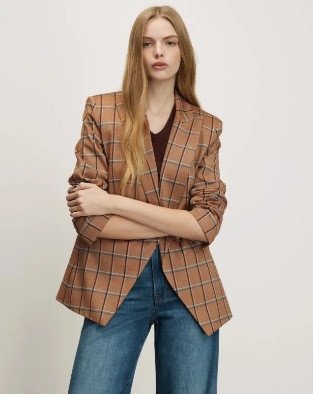 Rickie Plaid Dickey Jacket made by Veronica Beard