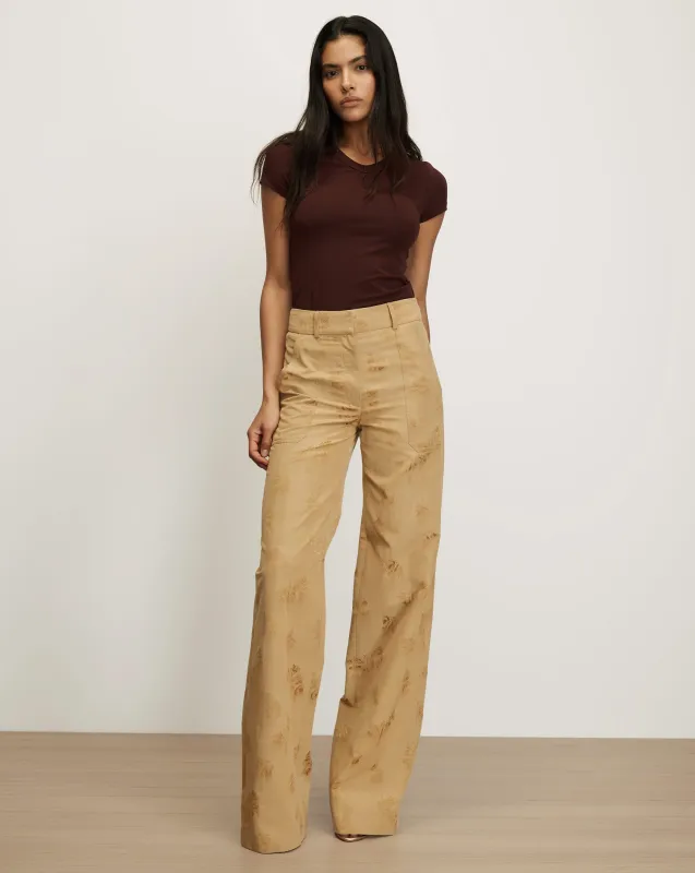 Cole Wide-Leg Pant made by Veronica Beard