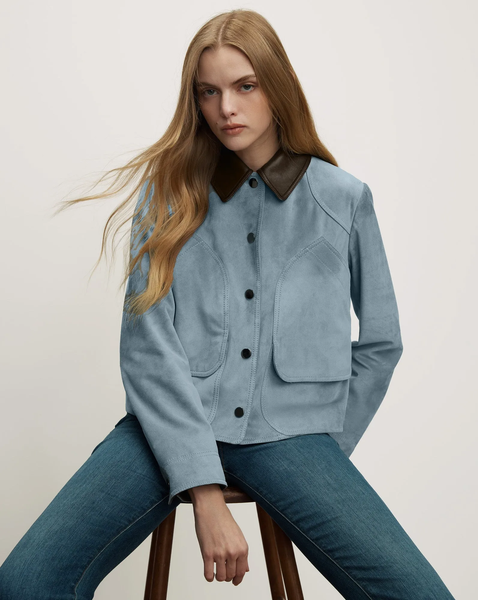 Walters Suede Jacket sold by Ulla Johnson