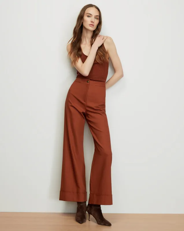 Darrell Wide-Leg Pant made by Veronica Beard