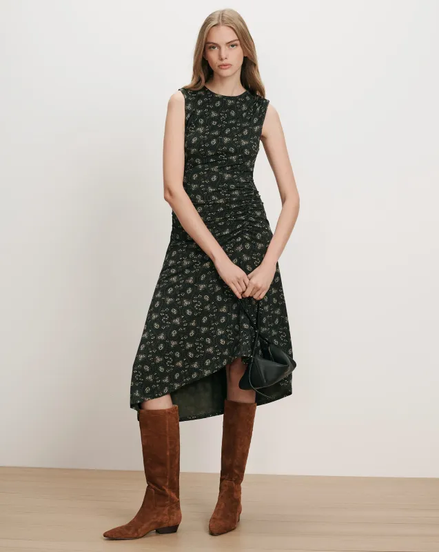 Theodora Sleeveless Midi Dress made by Veronica Beard