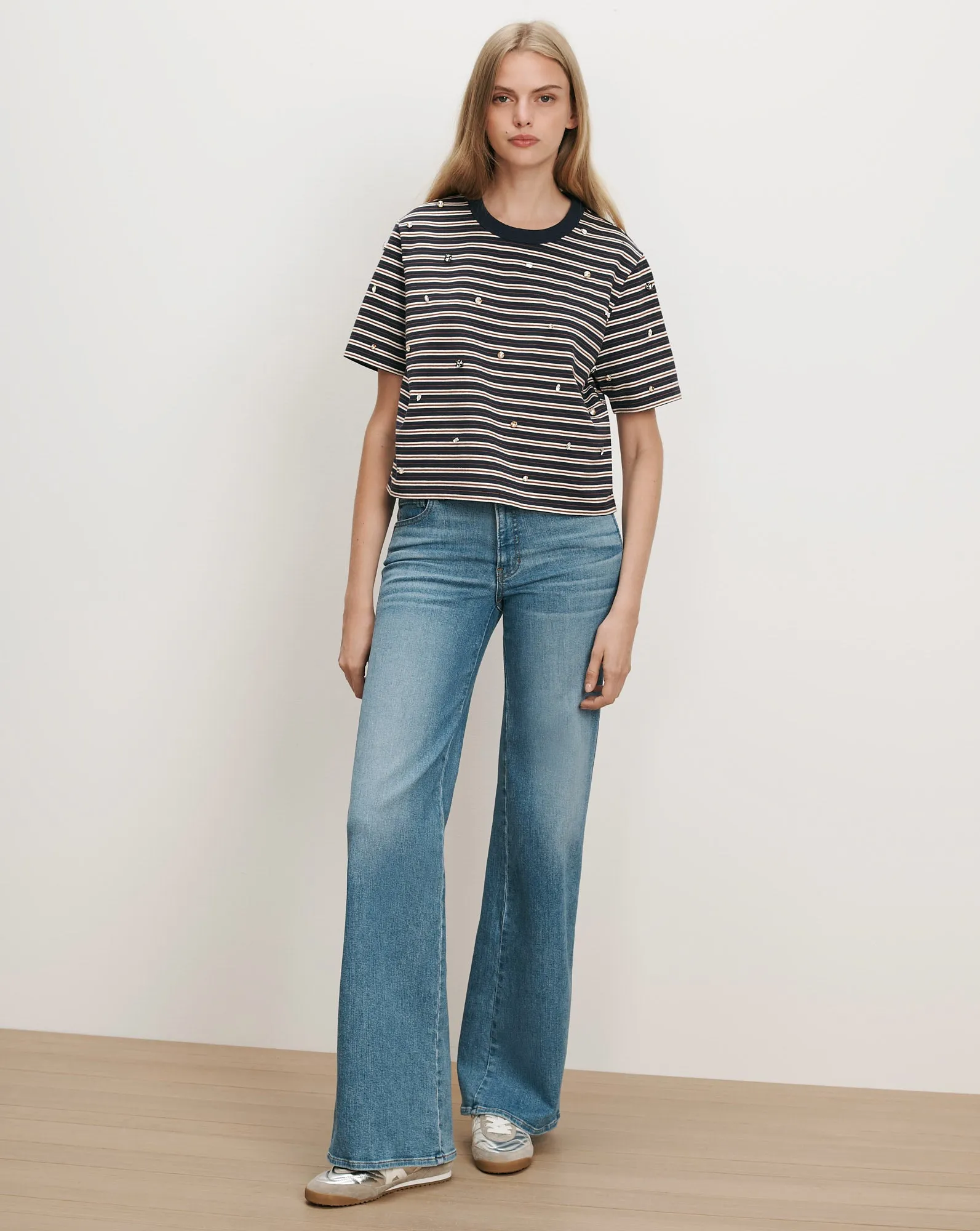 Sebastian Rhinestone T-Shirt sold by Ulla Johnson product image thumbnail 2