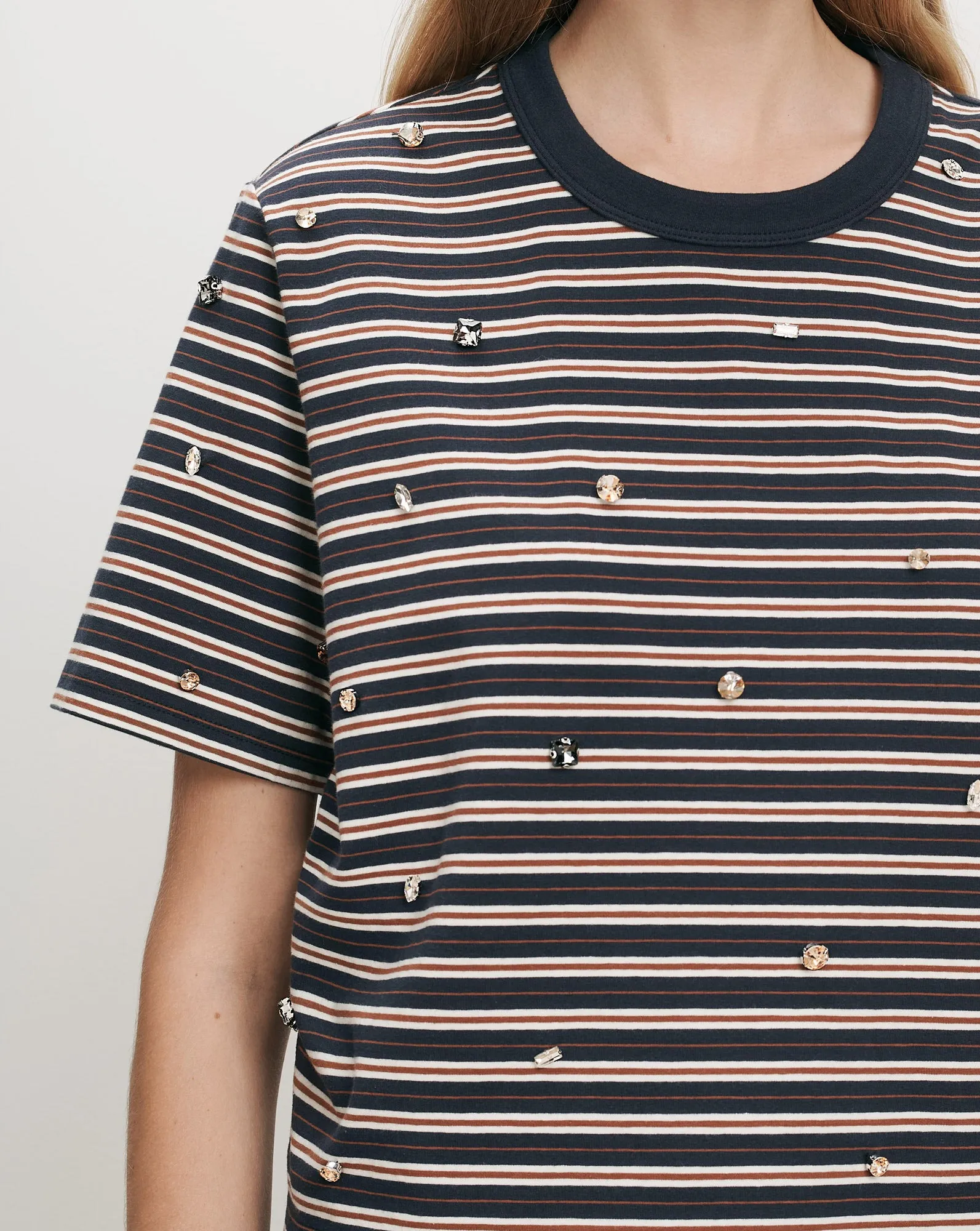 Sebastian Rhinestone T-Shirt sold by Ulla Johnson product image thumbnail 5