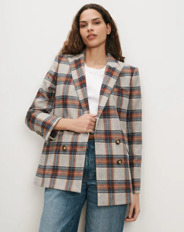 Oria Plaid Dickey Jacket made by Veronica Beard