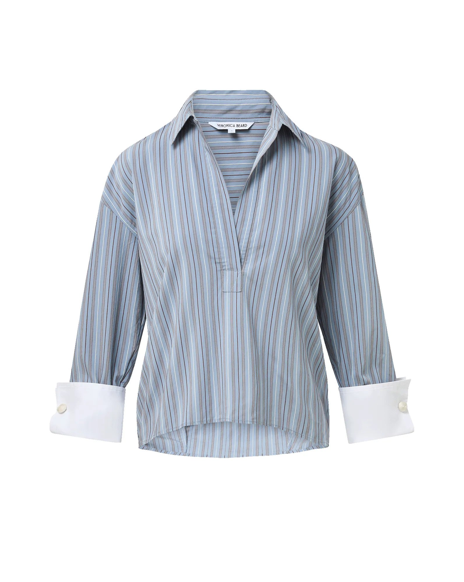 Draymond Striped Shirt sold by Ulla Johnson product image thumbnail 5
