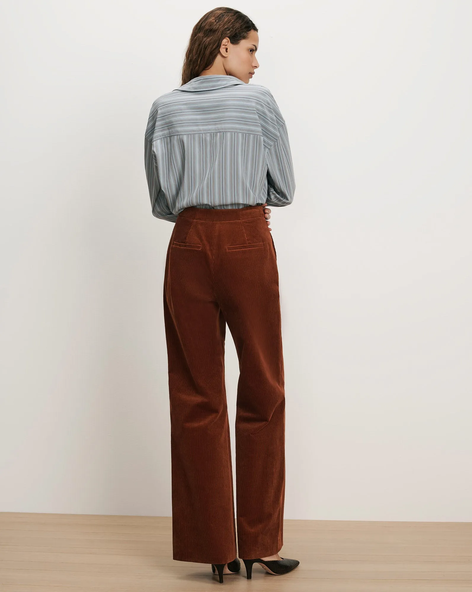 Draymond Striped Shirt sold by Ulla Johnson product image thumbnail 3