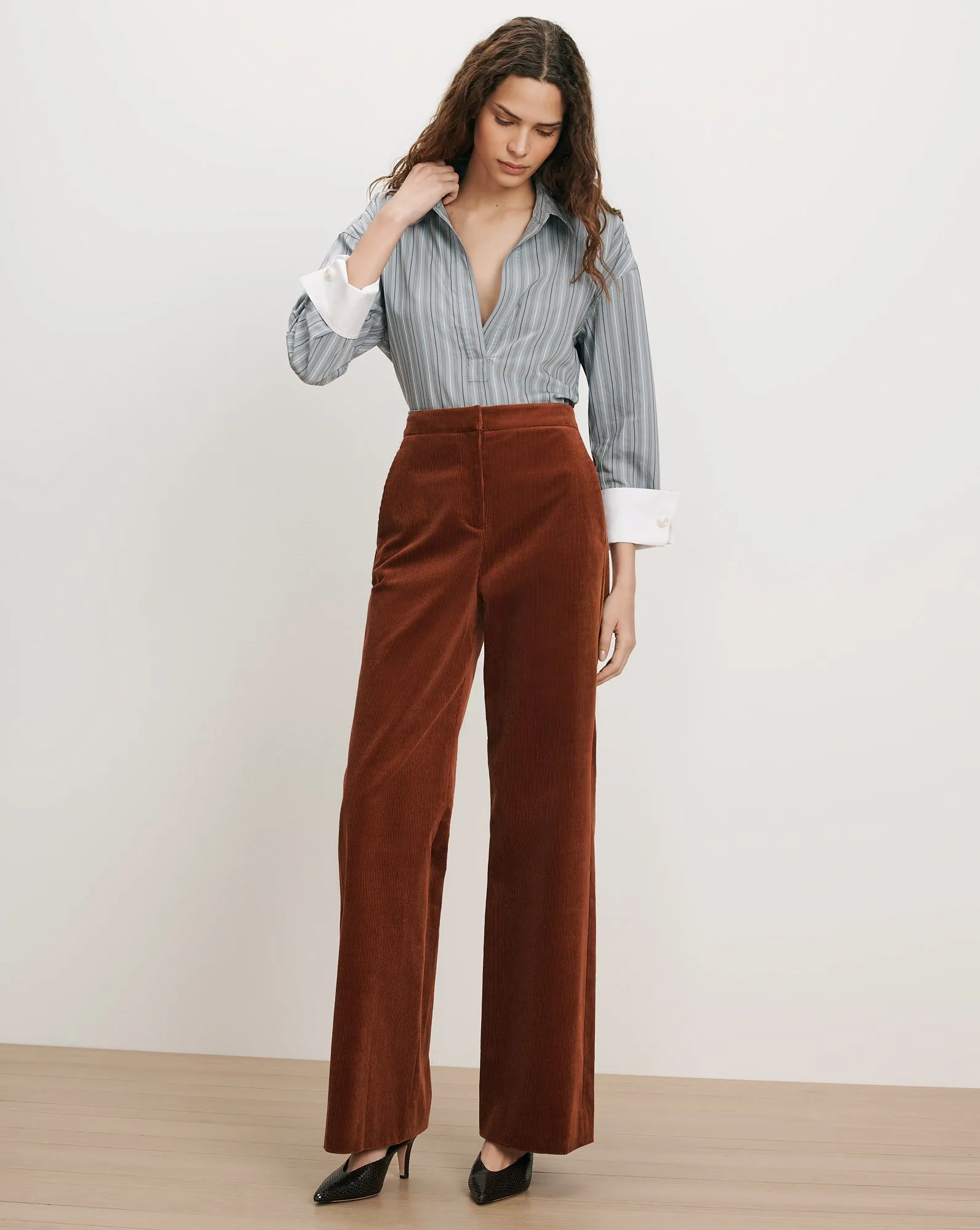 Draymond Striped Shirt sold by Ulla Johnson product image thumbnail 2