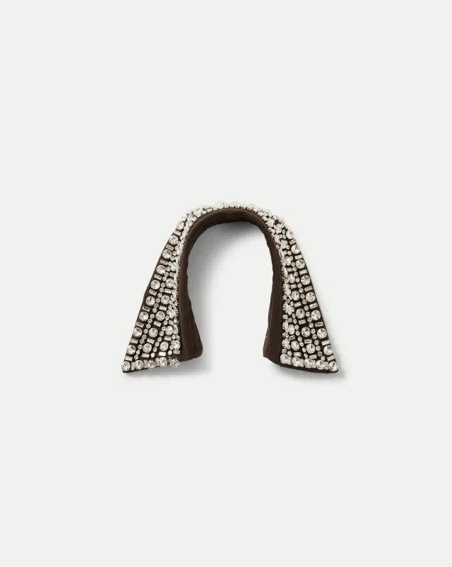 Crystal Embellished Collar made by Veronica Beard