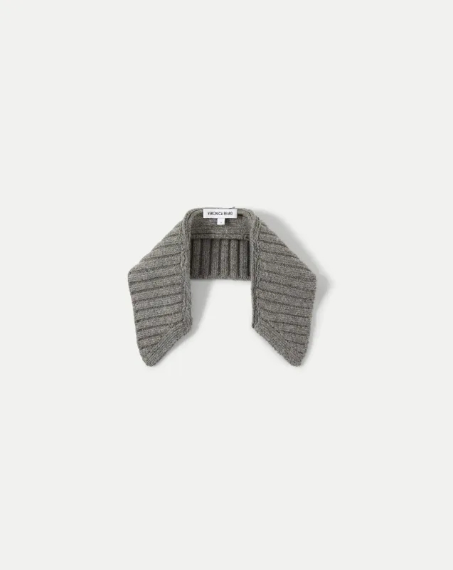 Wool Ribbed Collar made by Veronica Beard