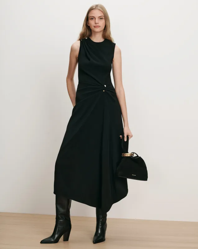 Freja Brooch Midi Dress made by Veronica Beard