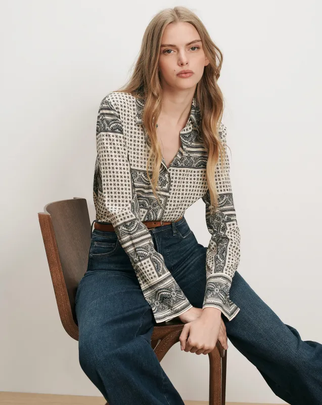 Monique Button-Down Blouse made by Veronica Beard